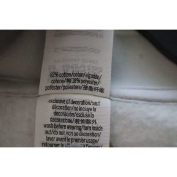 PINK Victoria's Secret Women's Sz XL Gray Heather Premium Fleece V-Neck Pullover - Picture 7 of 10